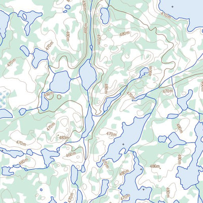 Mohawk Lake, NT (086A01 Toporama)