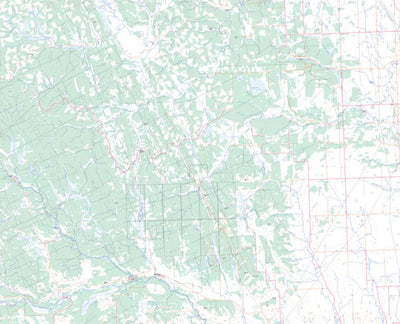 Wildcat Hills, AB (082O07 Toporama)