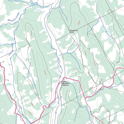 Wildcat Hills, AB (082O07 Toporama)