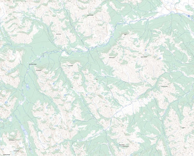 Barrier Mountain, AB (082O12 Toporama)