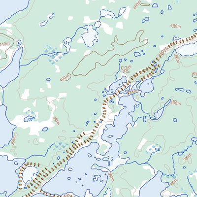 Dennison Lake, NT (086D10 Toporama)
