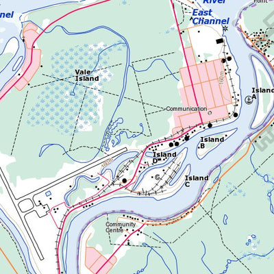 Hay River, NT (085B13 Toporama)