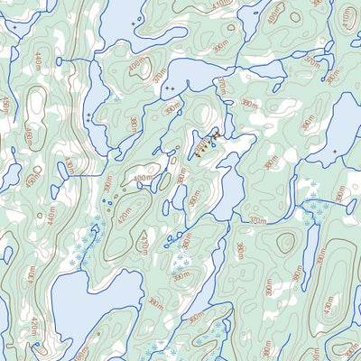 Broken Dish Lake, NT (086F16 Toporama)