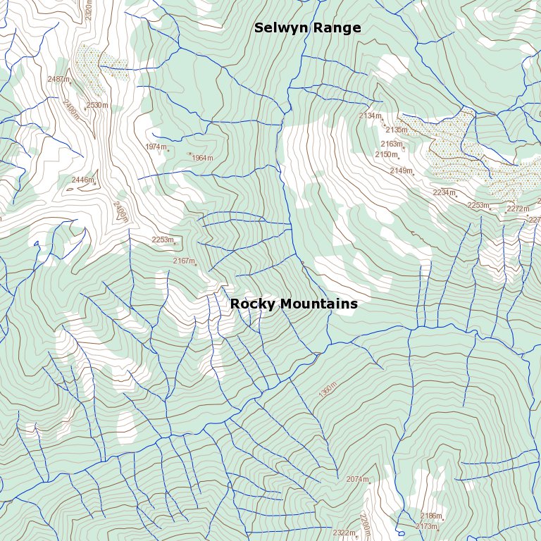 Valemount, BC (083D14 Toporama) Map by Natural Resources Canada ...