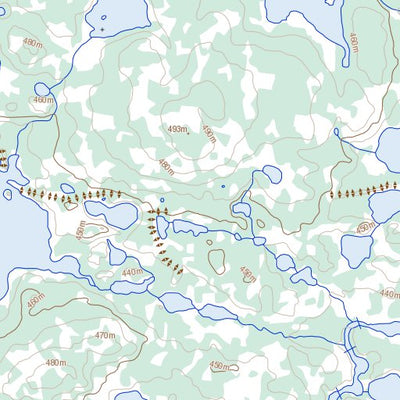 Keskarrah Lake, NT (086J03 Toporama)