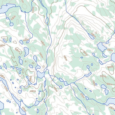 Tuktuvak Lake, NU (086N08 Toporama)