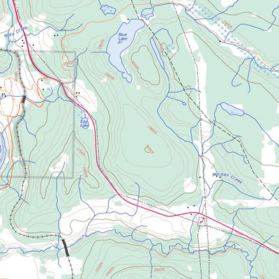 Soda Creek, BC (093B08 Toporama)