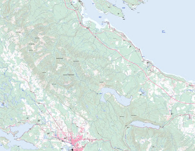 Horne Lake (092F07 Toporama)