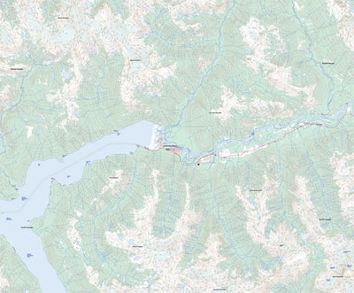 Bella Coola, BC (093D07 Toporama)