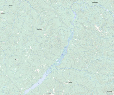 Cariboo Lake, BC (093A14 Toporama)