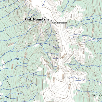 Pink Mountain, BC (094G02 Toporama)