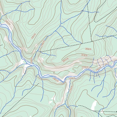 Caribou Creek, BC (094G07 Toporama)