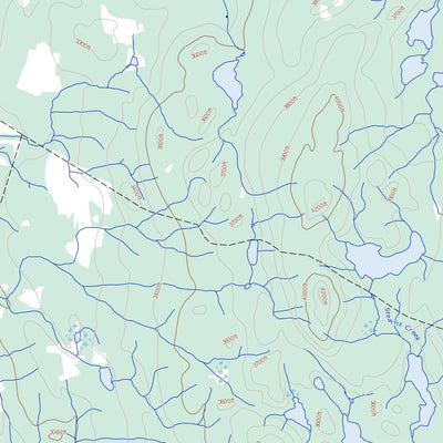 Decker Lake, BC (093K05 Toporama)