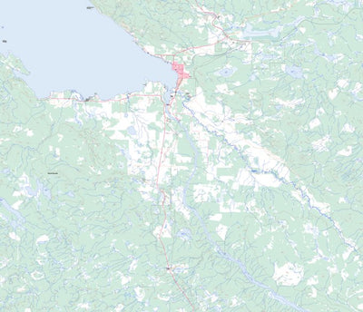 Fort St. James, BC (093K08 Toporama)