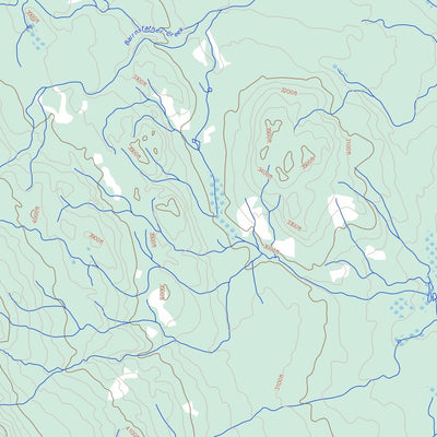 Netalzul Mountain, BC (093M07 Toporama)