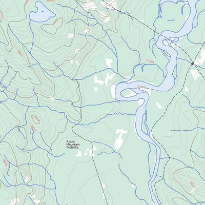 Burnt River, BC (093P05 Toporama)