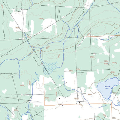 Pouce Coupe, AB (093P09 Toporama)