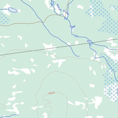 Tsinhia Lake, BC (094O11 Toporama)