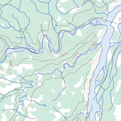 Bunch Creek, BC (094G14 Toporama)