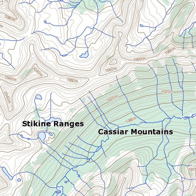 Lunar Creek, BC (094E14 Toporama)