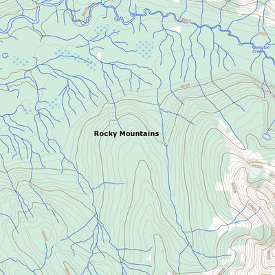 Ovington Creek, BC (093I02 Toporama)