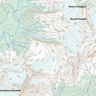 Ovington Creek, BC (093I02 Toporama)