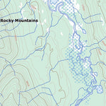 Yedhe Creek, BC (094K12 Toporama)