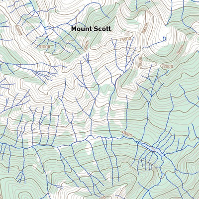 Yedhe Creek, BC (094K12 Toporama)