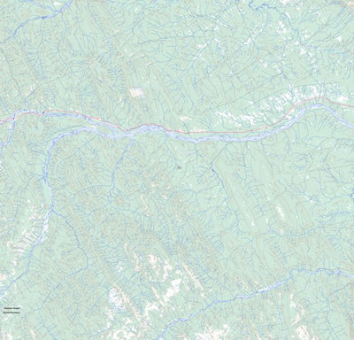 North Tetsa River, BC (094K09 Toporama)