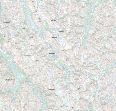 Wokkpash Lake, BC (094K07 Toporama)