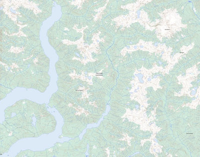 Powell Lake (092K01 Toporama)