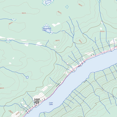 Loon Lake (092P03 Toporama)