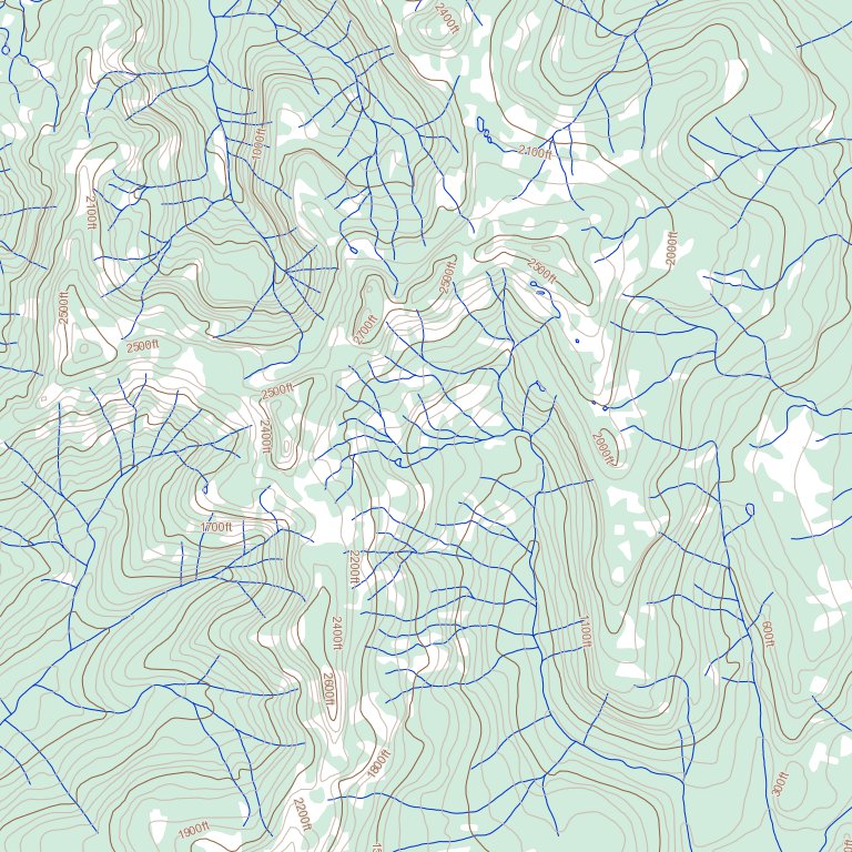 Awun Lake, BC (103F10 Toporama) Map by Natural Resources Canada ...