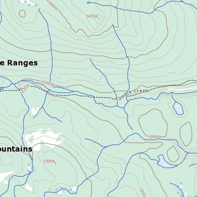 Snowdrift Creek, BC (104I06 Toporama)