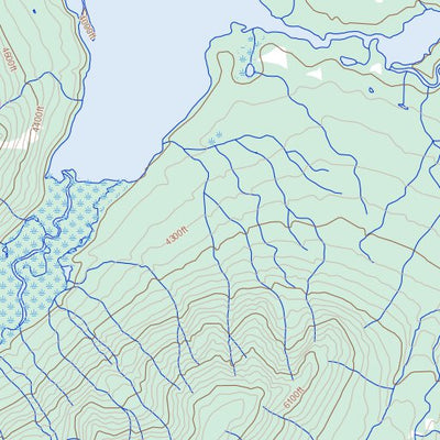 Cold Fish Lake, BC (104H10 Toporama)