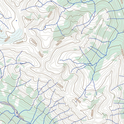 Cold Fish Lake, BC (104H10 Toporama)