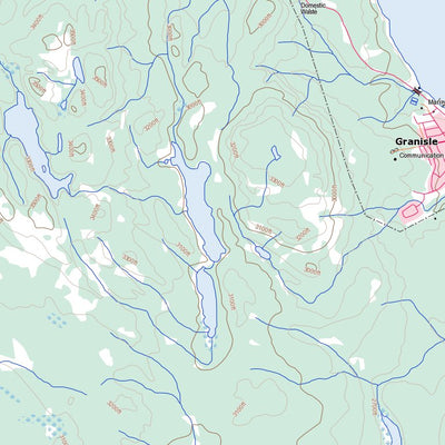 Fulton Lake, BC (093L16 Toporama)