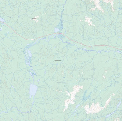 Smart River, BC (104O13 Toporama)