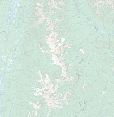 Taffie Creek, YT (105A16 Toporama)