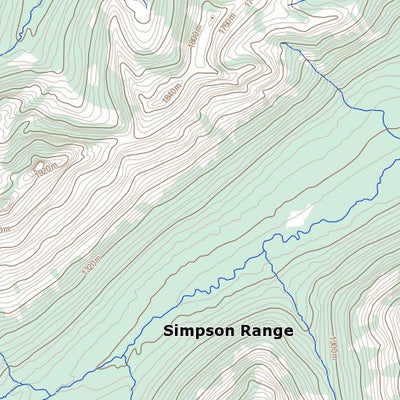 Fire Lake, YT (105G02 Toporama)