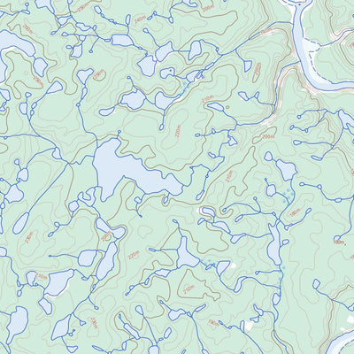 Gilmore Lake, NT (097B15 Toporama)