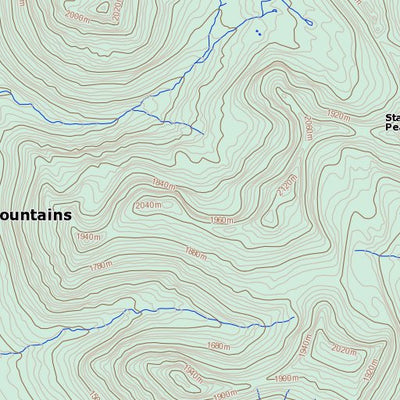 Stalk Lakes, BC (094E04 Toporama)