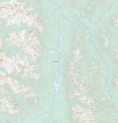 North Moose Creek, YT (105H08 Toporama)