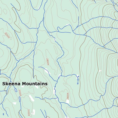 Muskaboo Creek, BC (104A10 Toporama)