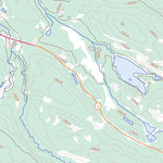 Swim Lakes, YT (105K02 Toporama)