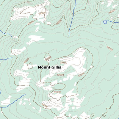 Mount Gillis (105K14 Toporama)