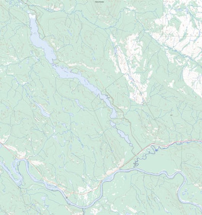 Frenchman Lake, YT (105L04 Toporama)