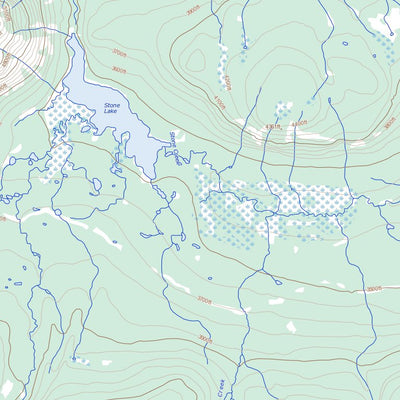 Kennicott Lake, BC (104J04 Toporama)