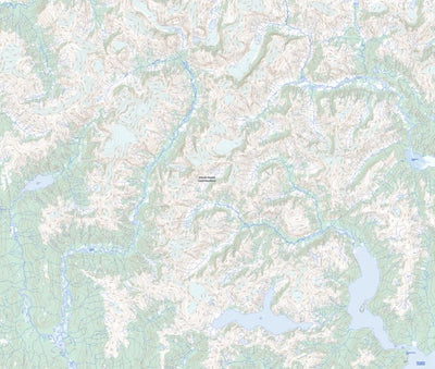 Foch Lagoon, BC (103H14 Toporama)