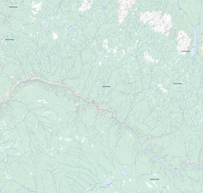 Tsenaglode Lake, BC (104J01 Toporama)